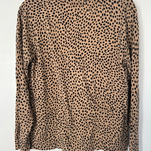J Crew Leopard Print Sweater - Picture 3 of 3